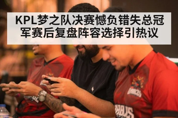 KPL梦之队决赛憾负错失总冠军赛后复盘阵容选择引热议